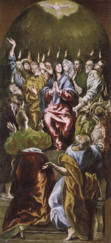 El Greco The Pentecost china oil painting image